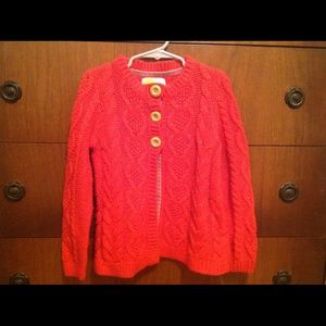 Mini Boden red sweater